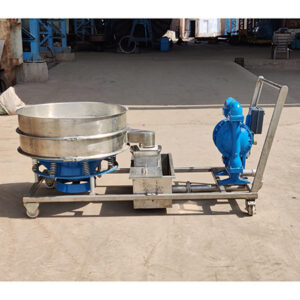 Vibrating Sieve with Pump